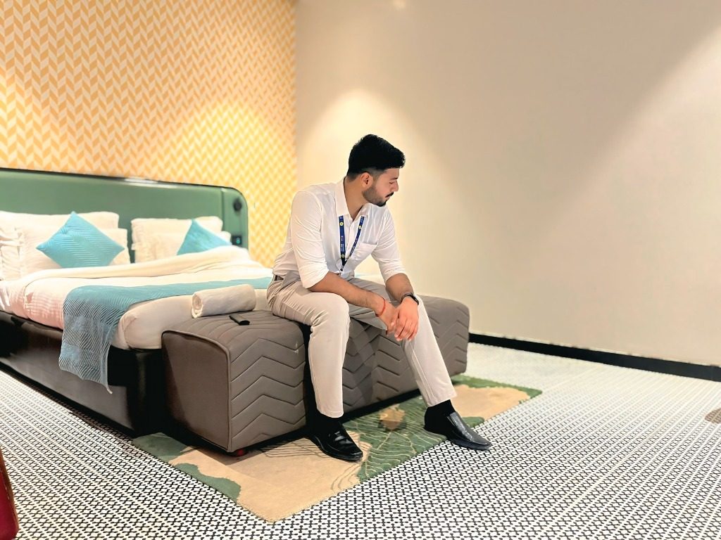 Mohit Raj, Technical Team Lead at Tech Tomorrow — conference setting